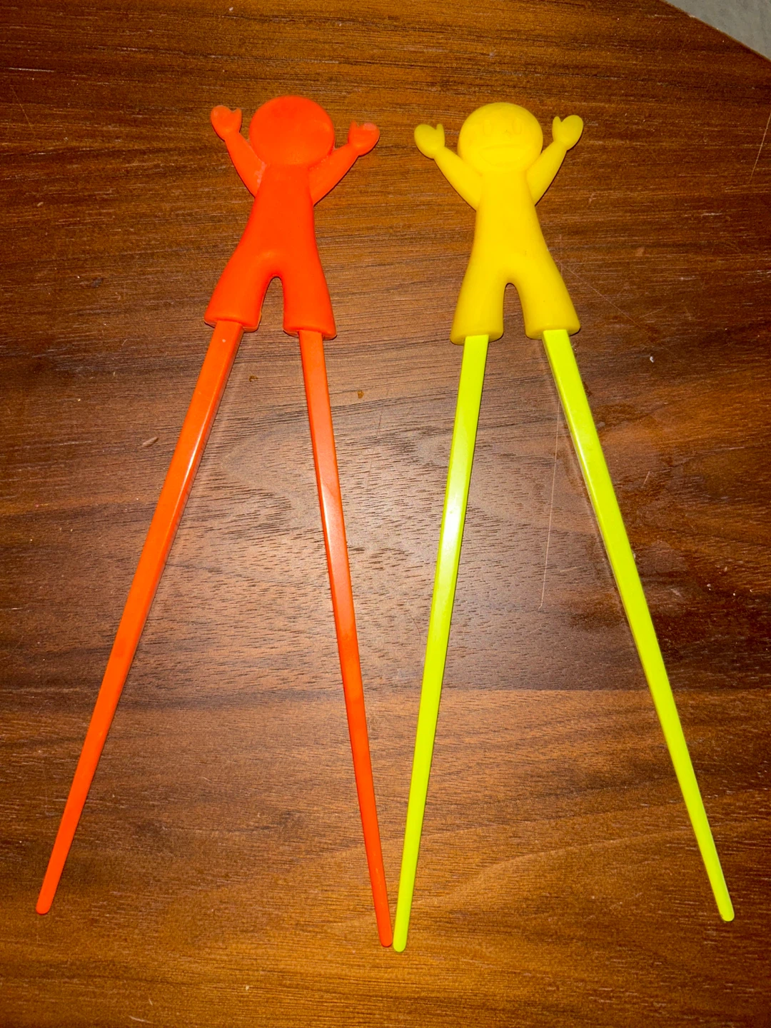 Novelty Chopsticks - Orange and Yellow