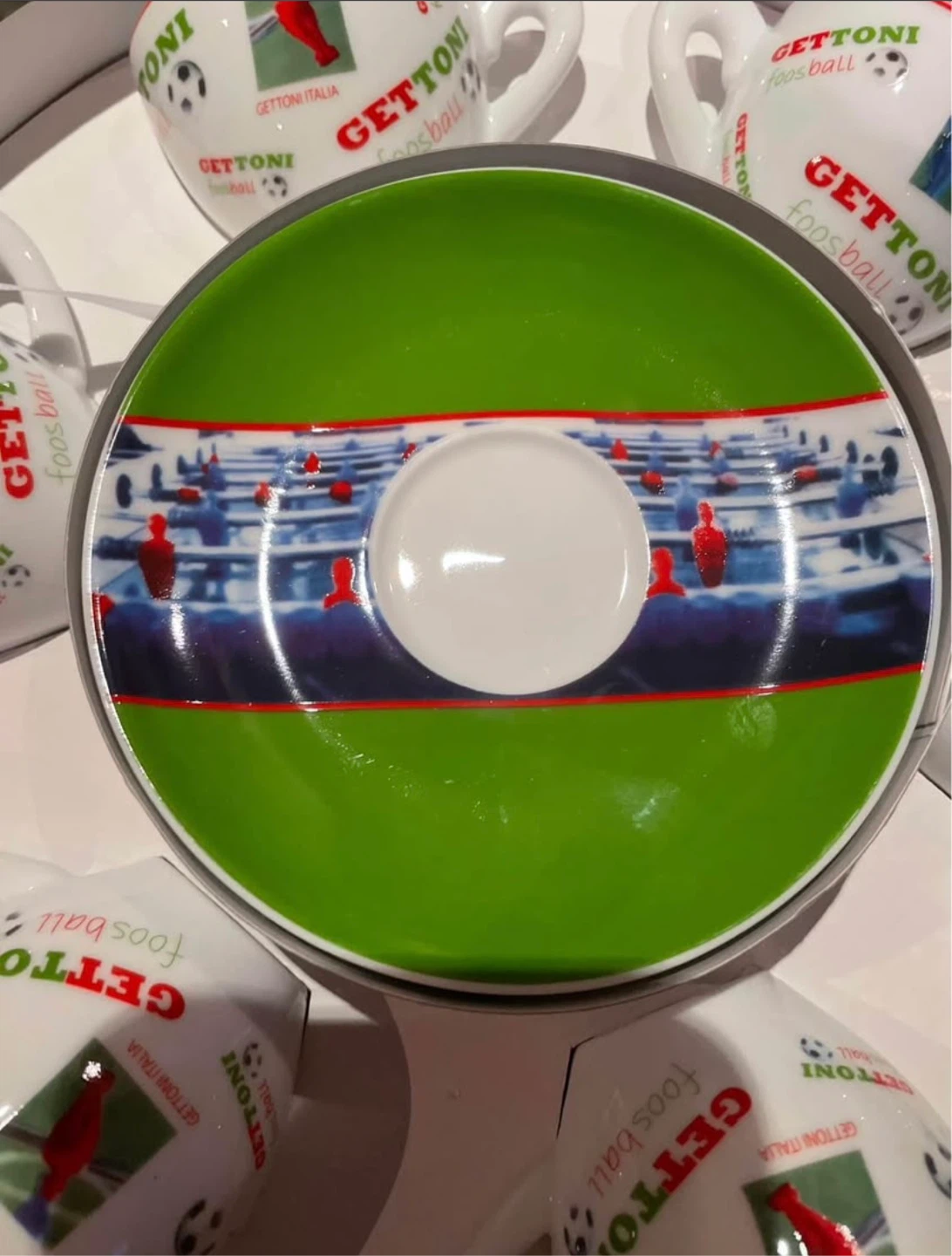 Gettoni Football Espresso Cups & Saucers Set - photo 5