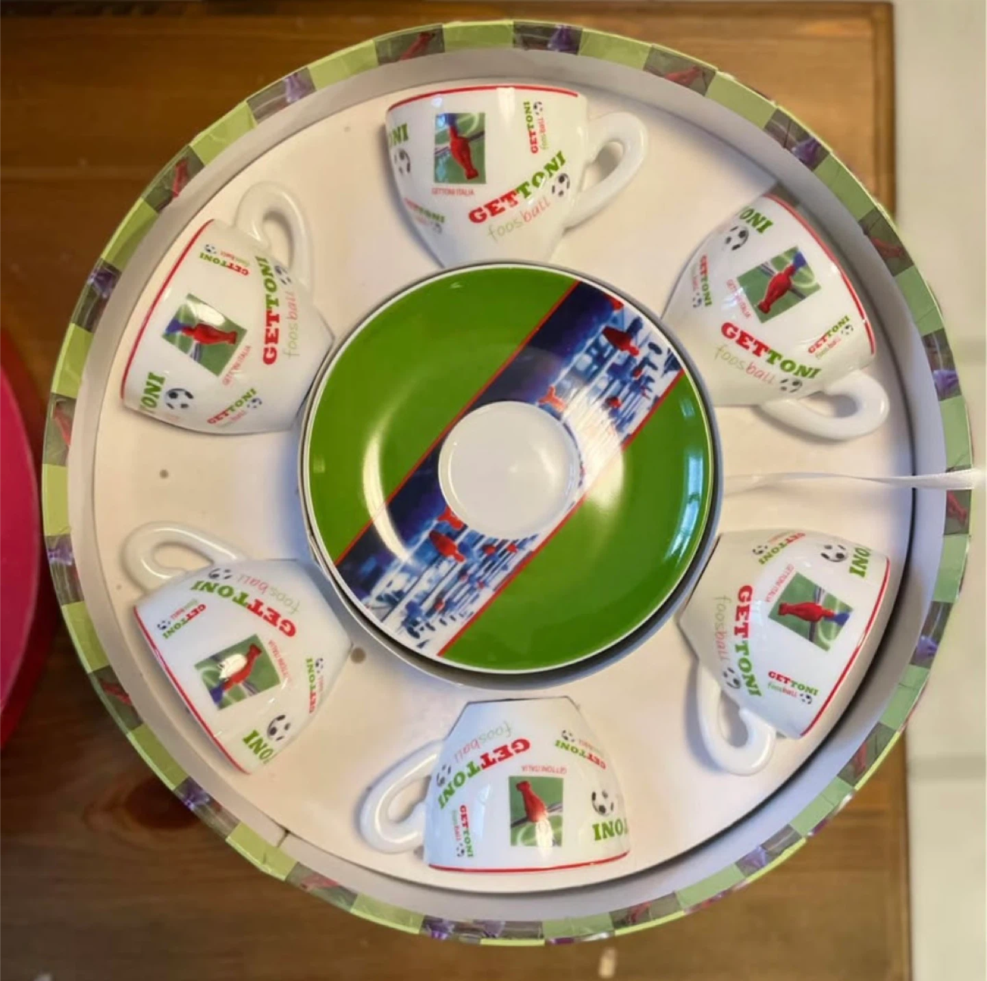 Gettoni Football Espresso Cups & Saucers Set - photo 3