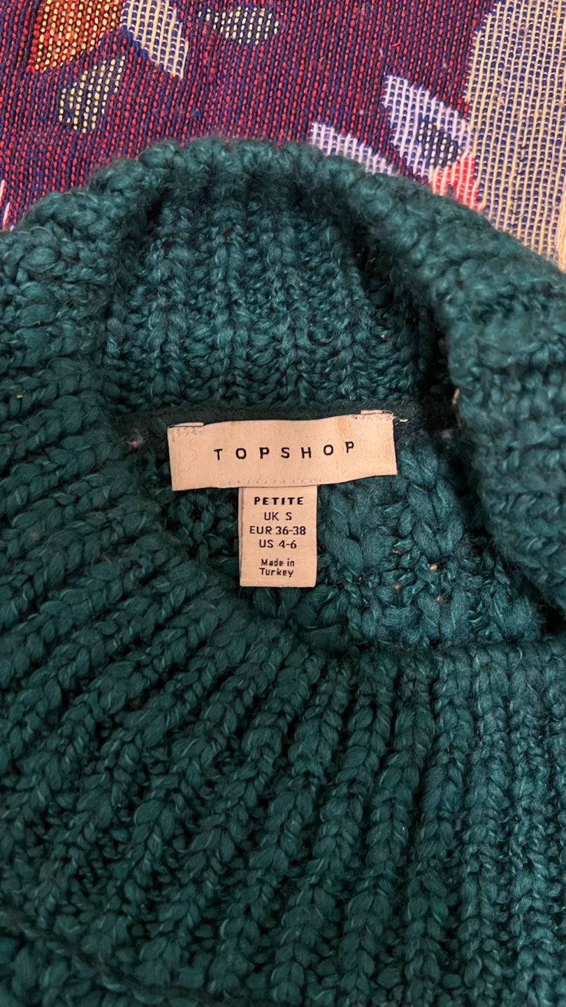 🥕 Topshop Petite Sweater - Size S - photo 2