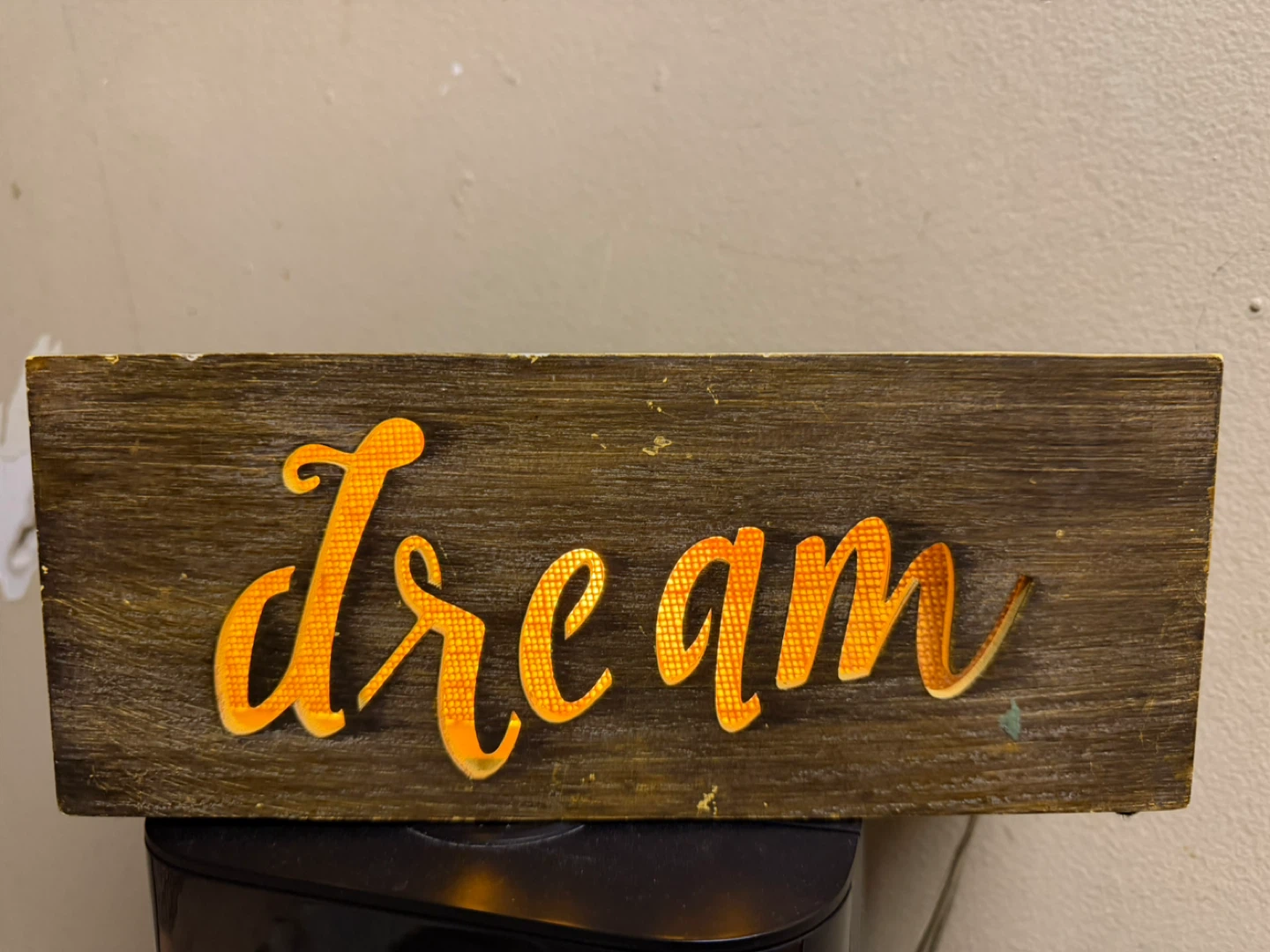 🥕Dream Light-Up Sign - photo 2