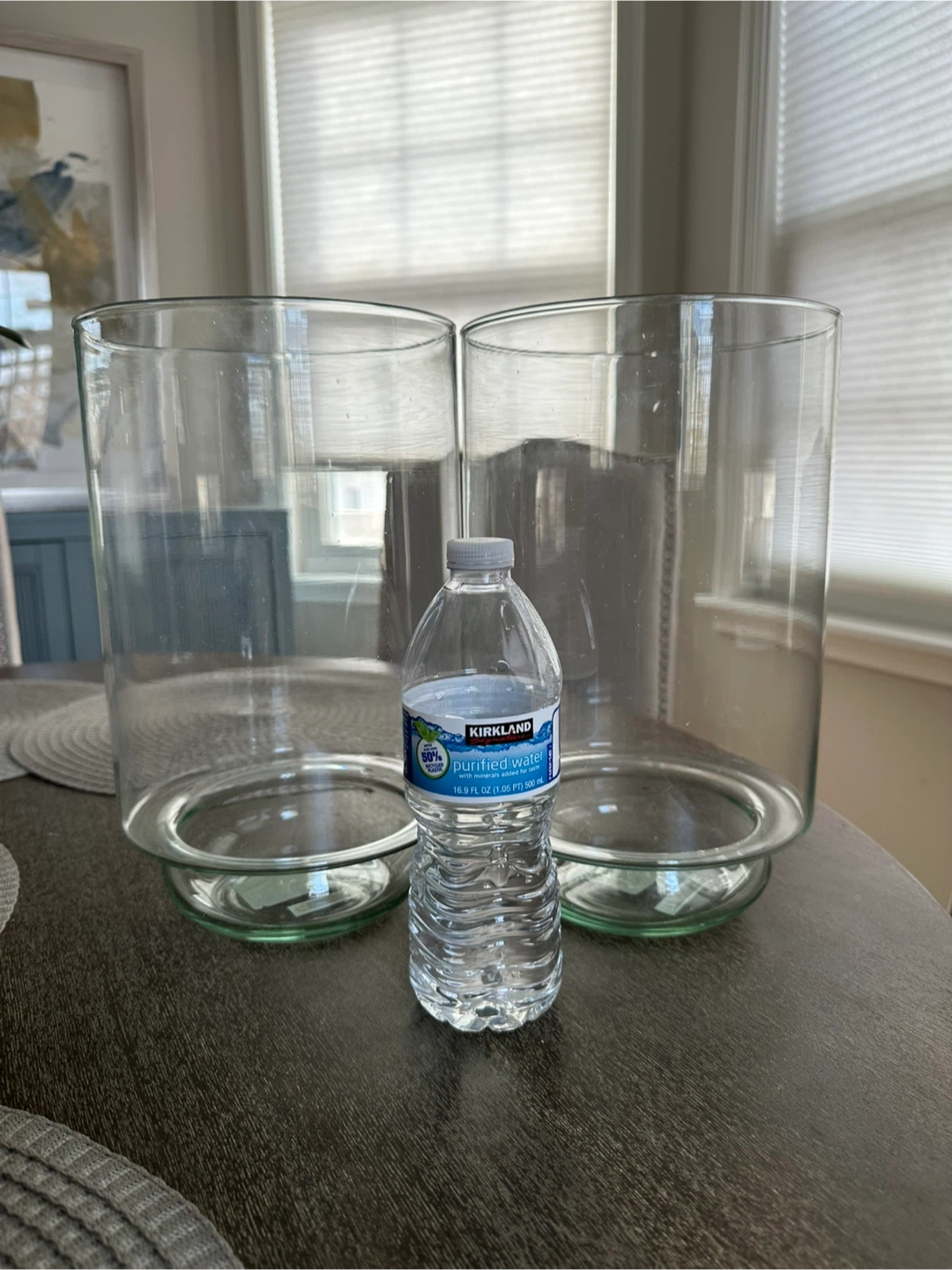 Glass Cylinder Vase - Set of 2 🥕 - photo 2