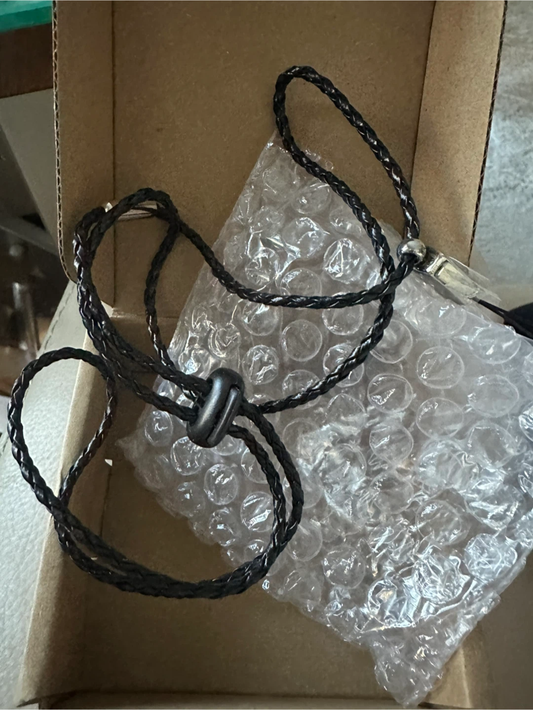 Braided Phone strap Black - photo 5