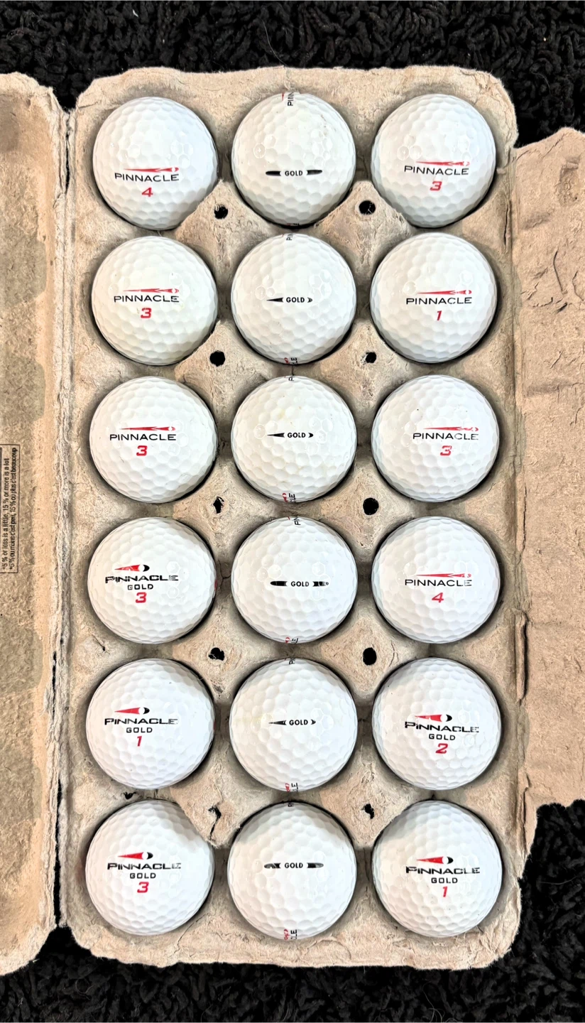 18 Pinnacle Gold Golf Balls - photo 2
