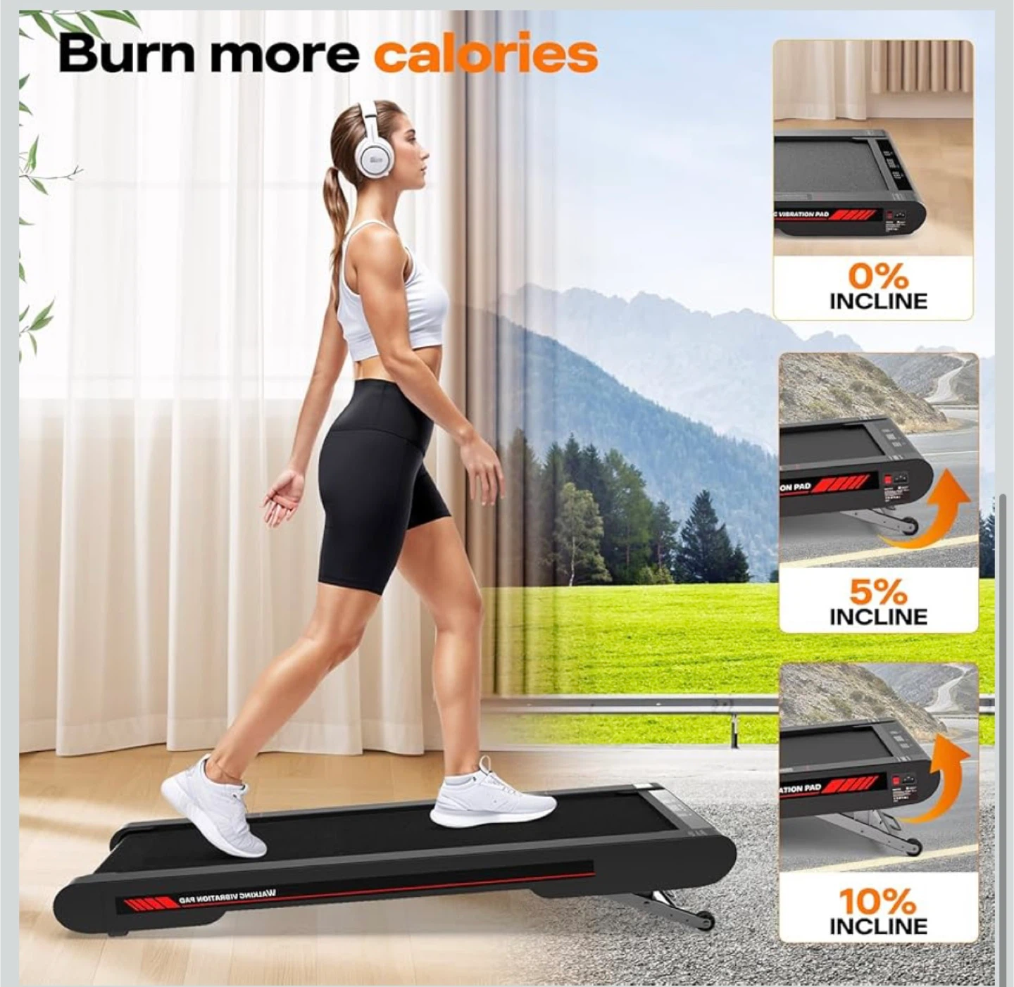 4 in 1 Walking Vibration Pad Treadmill, Walking Treadmill Pad - photo 4