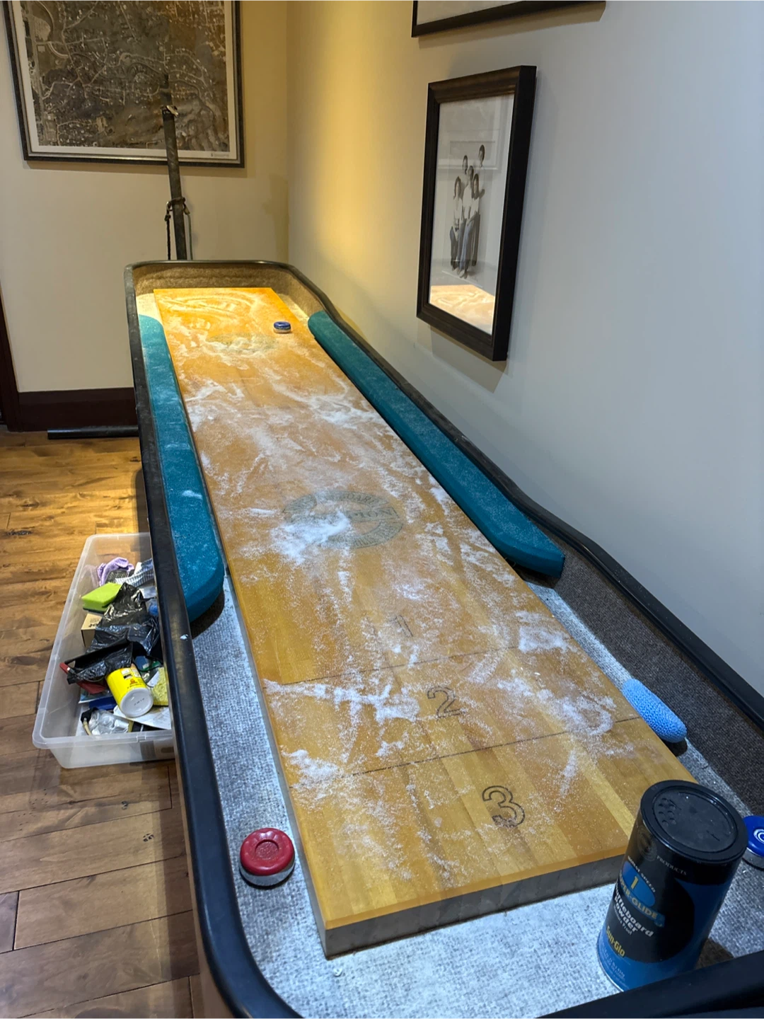 Shuffleboard Table