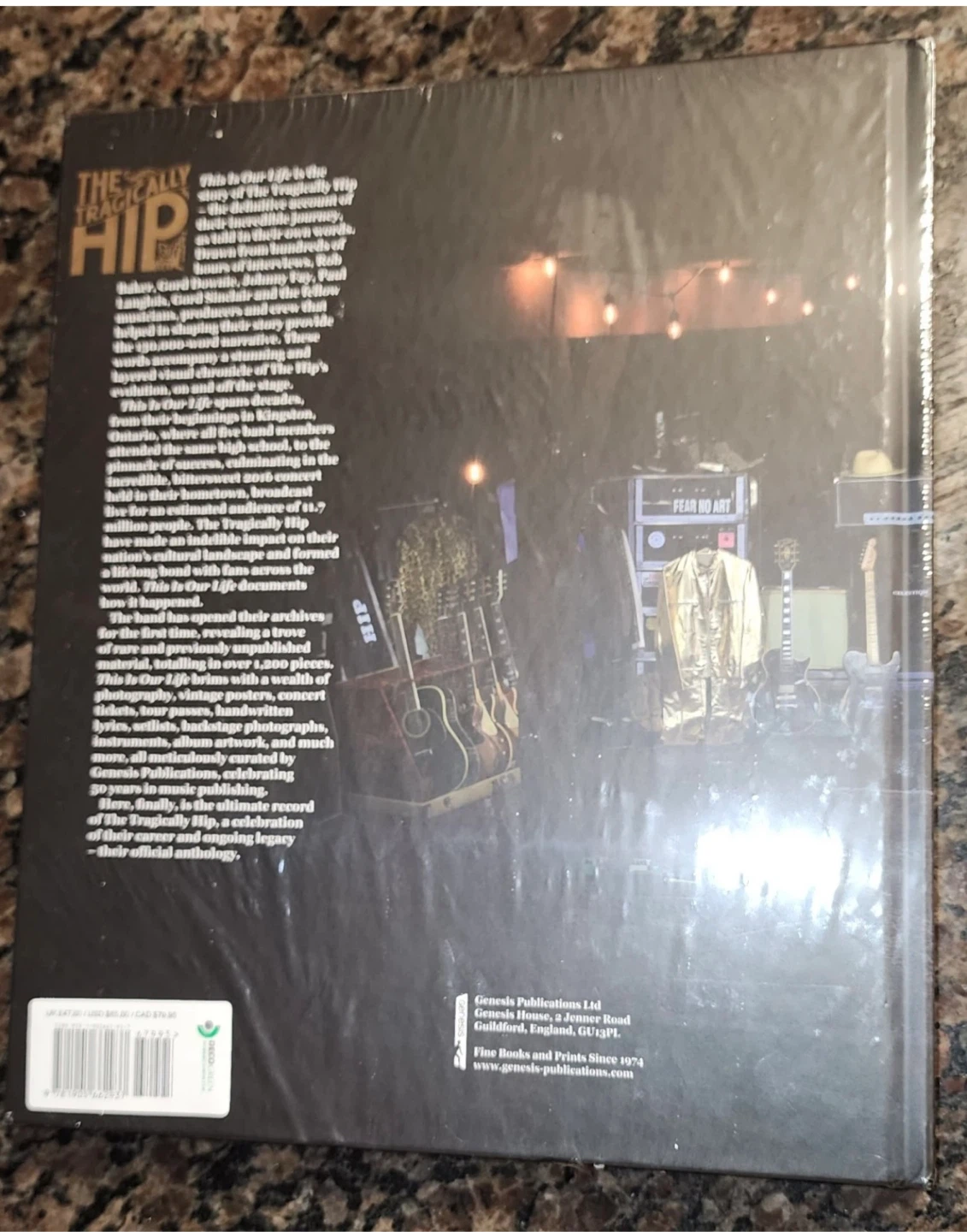 Tragically Hip- This Is Our Life Hardcover Book NEW - photo 2