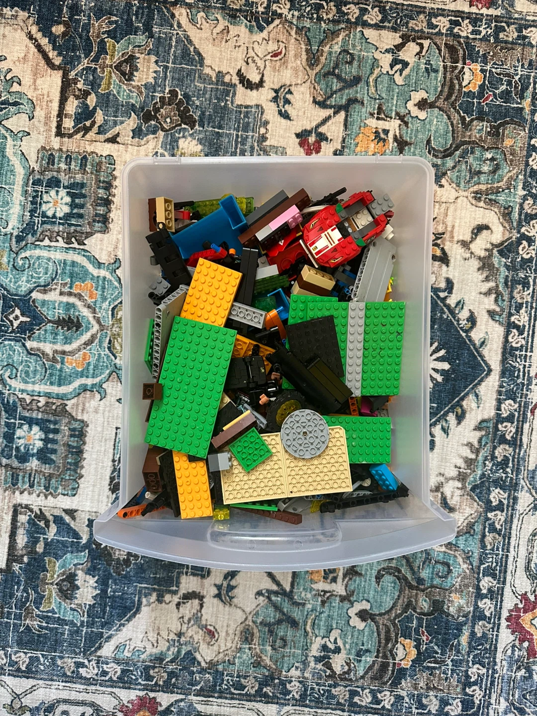 HUGE box of LEGO blocks and pieces!