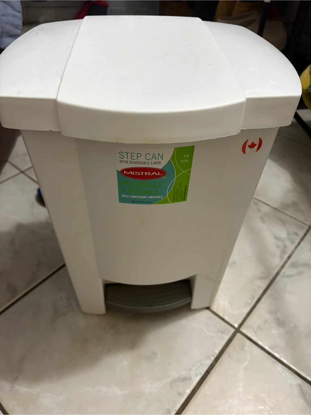 Mistral Step Can - 19L / 5 Gal