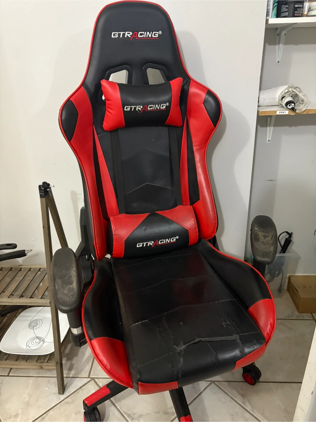 GTRACING Gaming Chair - Red & Black