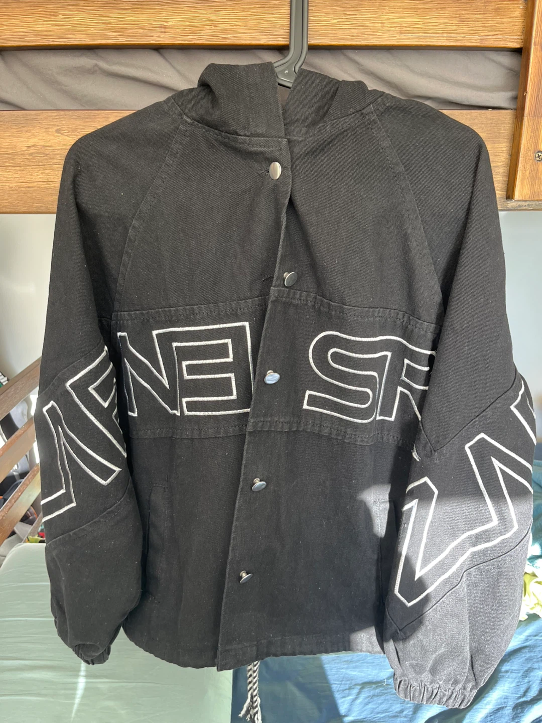 NEVS Black Denim Jacket