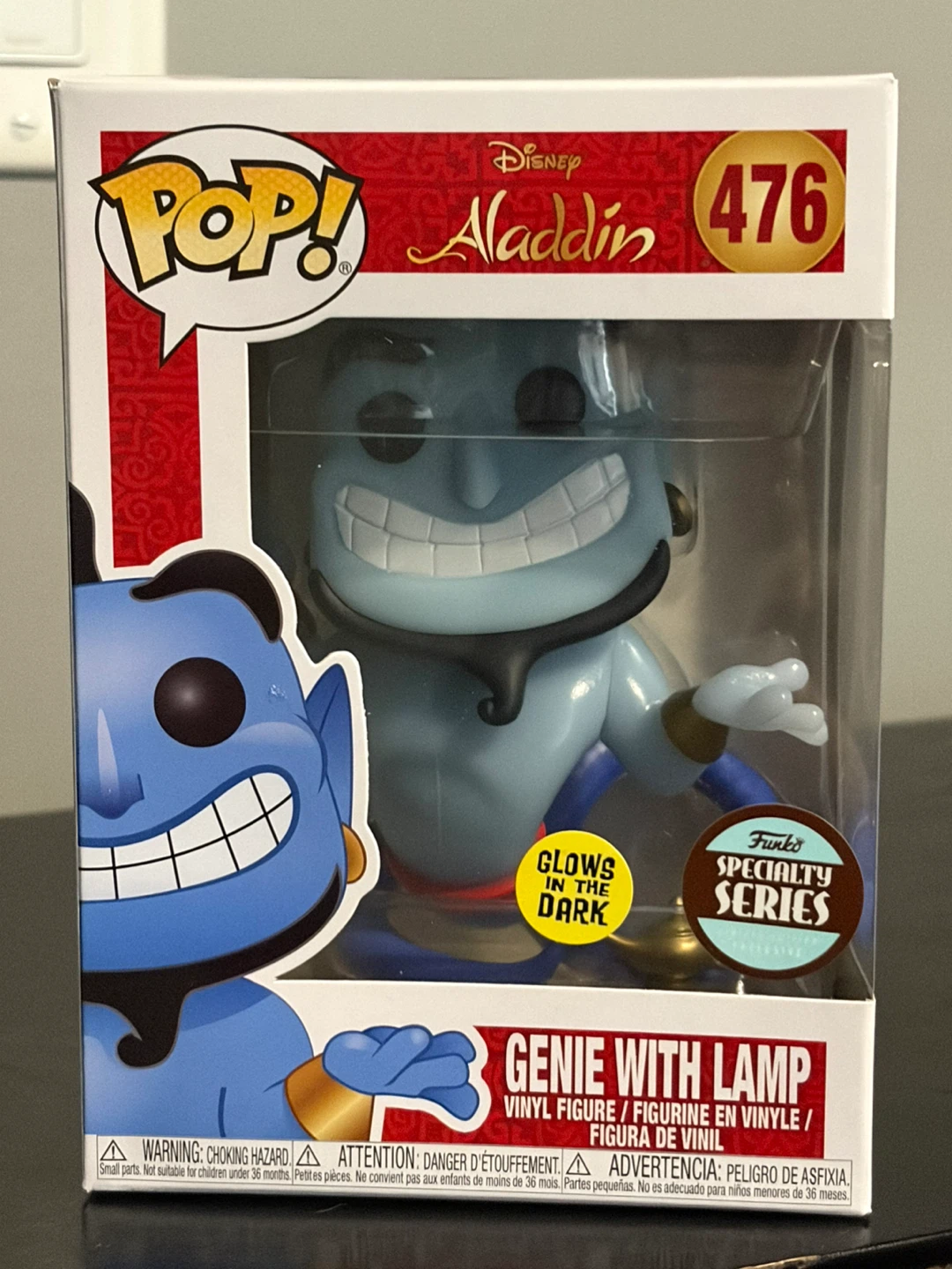 Funko Pop! Disney Aladdin Genie with Lamp #476