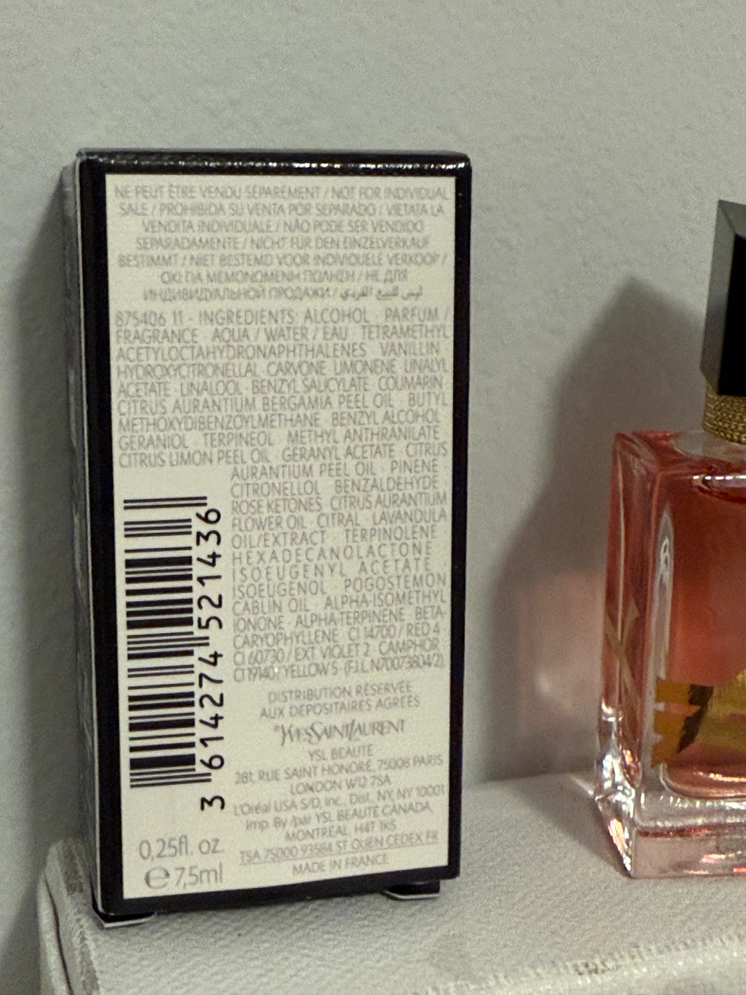 BNIB YSL Libre Berry Crush 7.5ml Mini Travel Size Eau de Parfum - photo 3