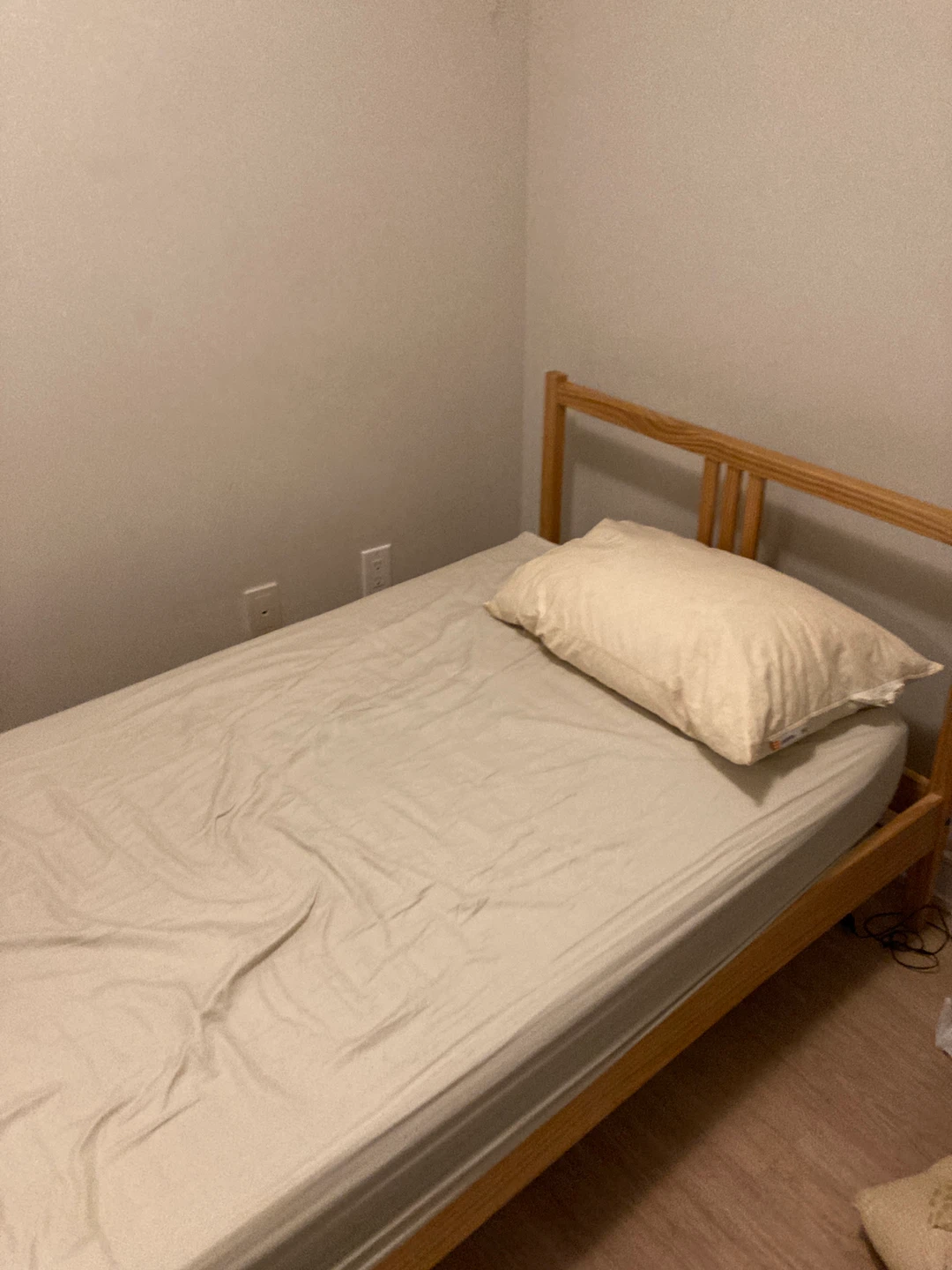 Twin size Bed Frame & Mattress - photo 2