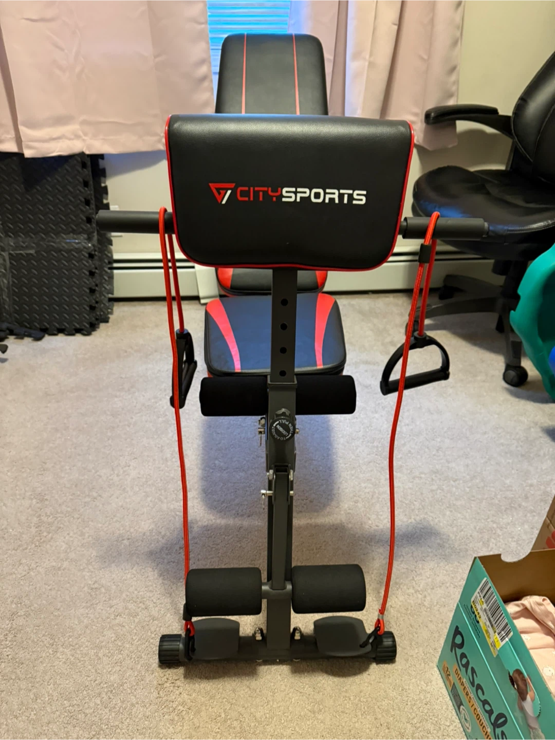 City Sports Adjustable Weight Bench - photo 2