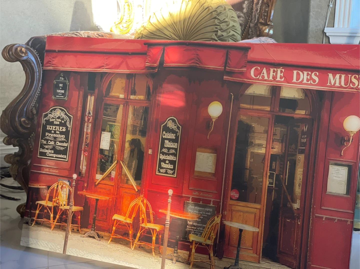 Cafe Des Musees Made in Canada Wall Art
