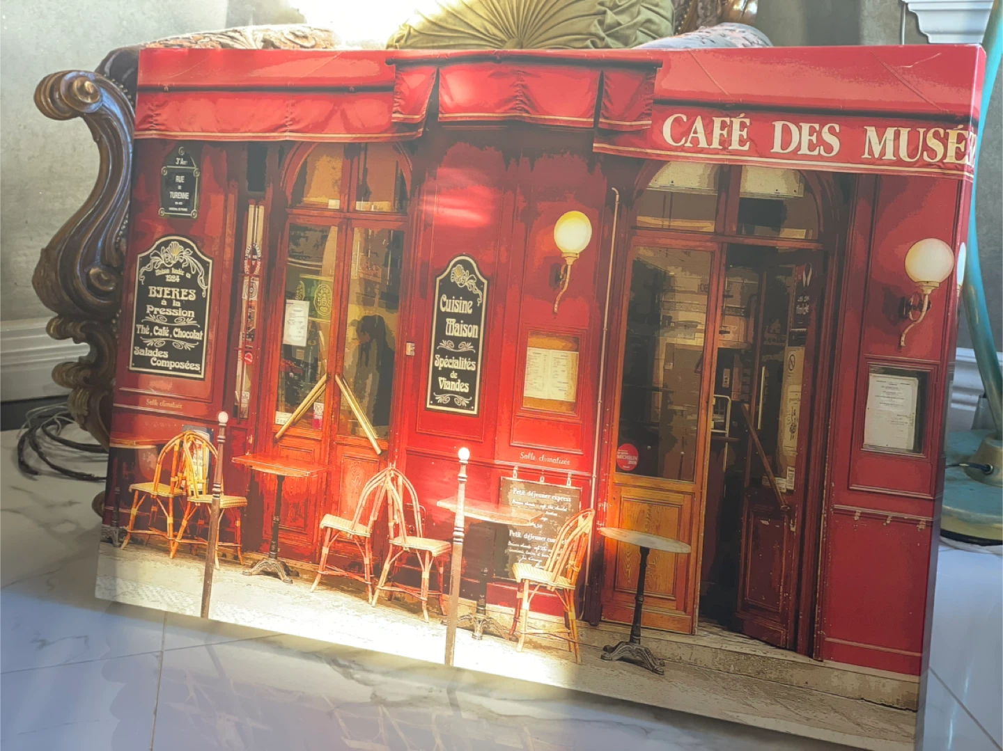 Cafe Des Musees Made in Canada Wall Art - photo 5