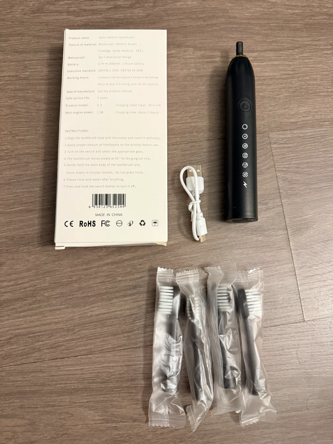 X-3 Sonic Electric Toothbrush - New! - photo 2
