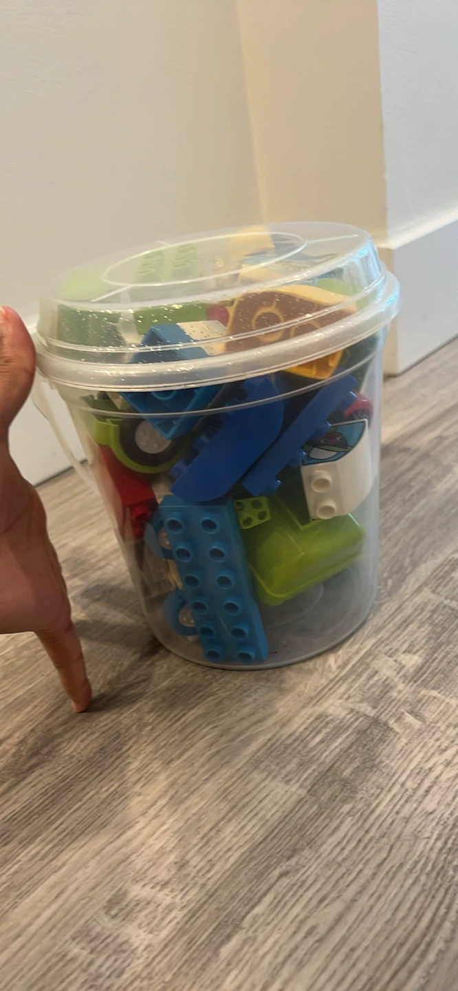 Duplo Blocks in Bucket - photo 2