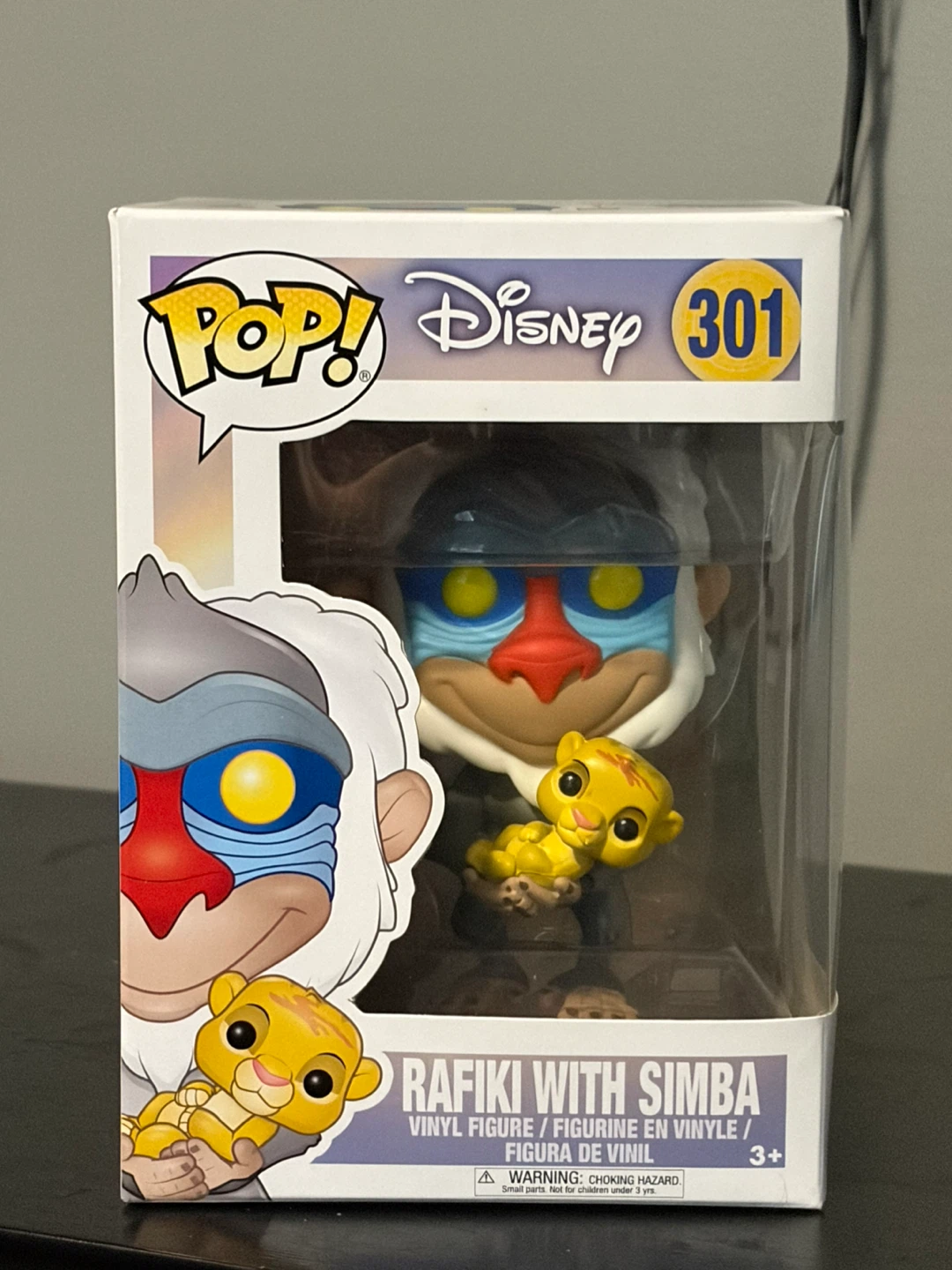Disney Pop! Vinyl Figure: Rafiki with Simba #301