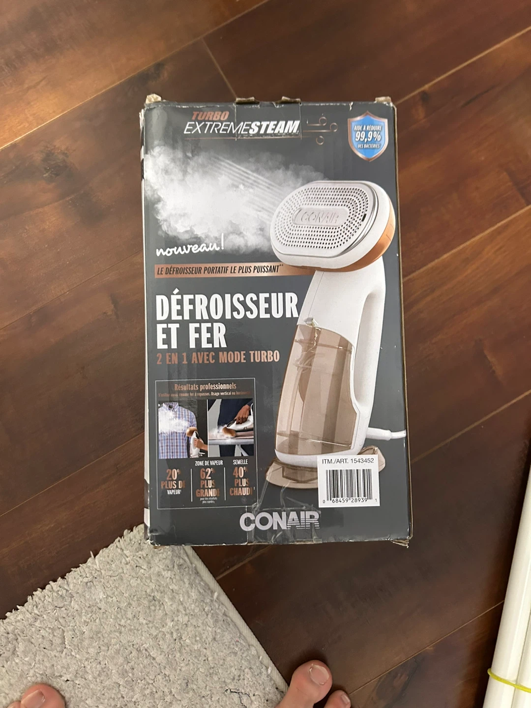 Conair Turbo ExtremeSteam 2-in-1 Steamer - photo 3