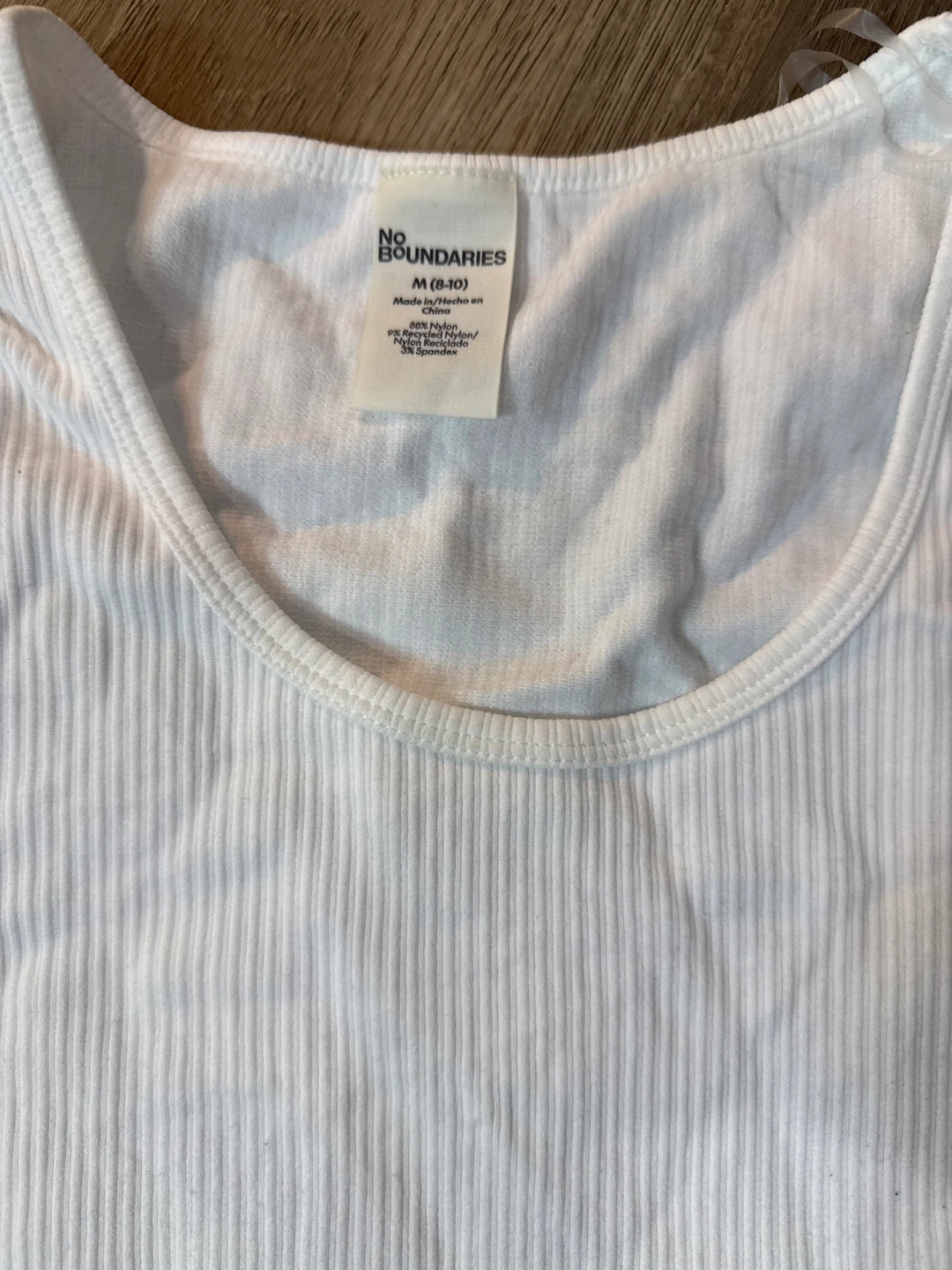 No Boundaries White Long Sleeve - Size M - photo 2