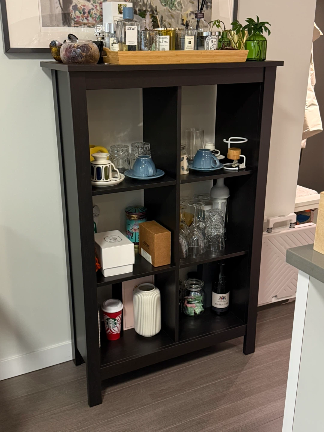 🥕IKEA Tomnas Dark Brown Shelf Unit