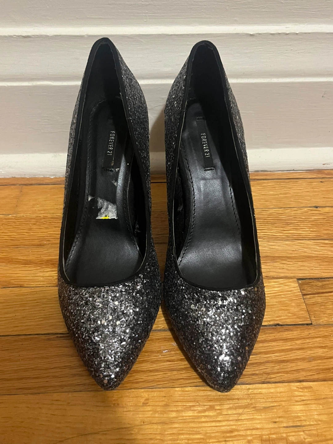 Forever 21 Glitter Heels - Size 8.5