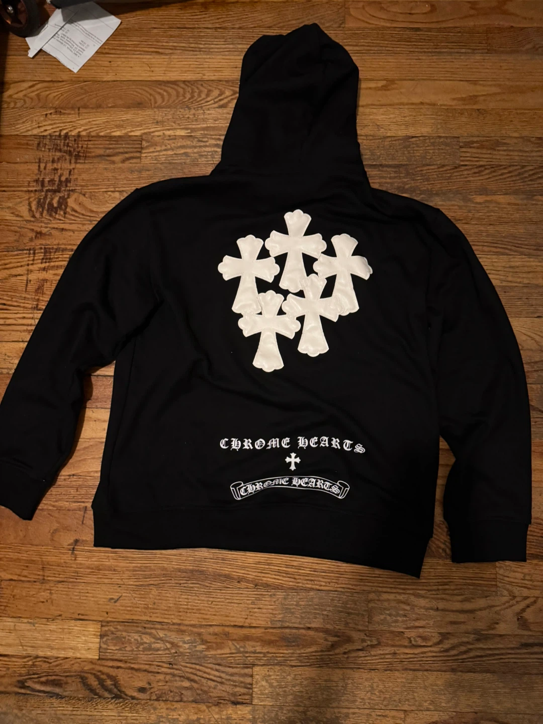 (I GOT RECIEPT)Chrome Hearts Black nd white Hoodie - photo 2