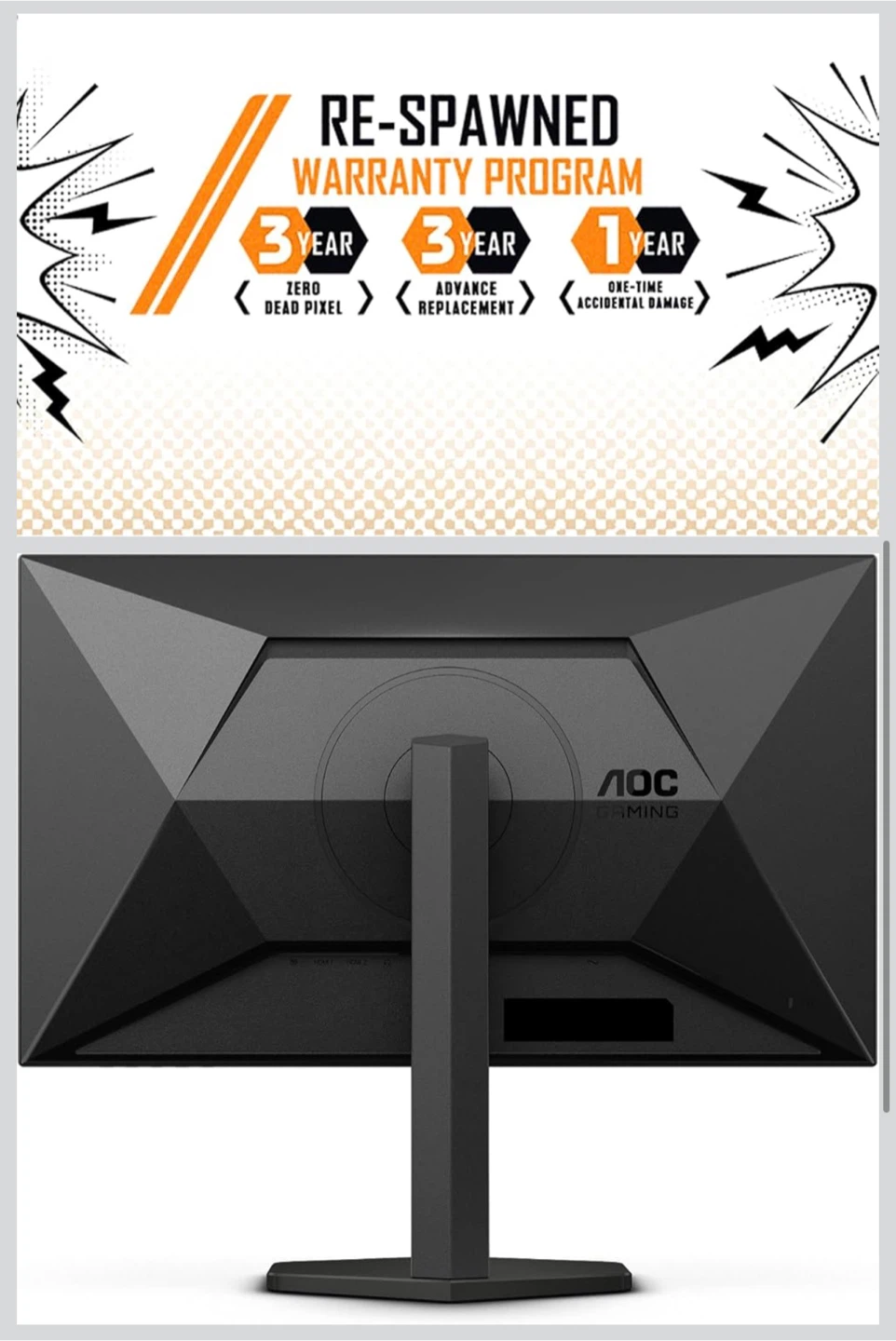 AOC Q27G4XN 27" Gaming Monitor - Like New! - photo 2
