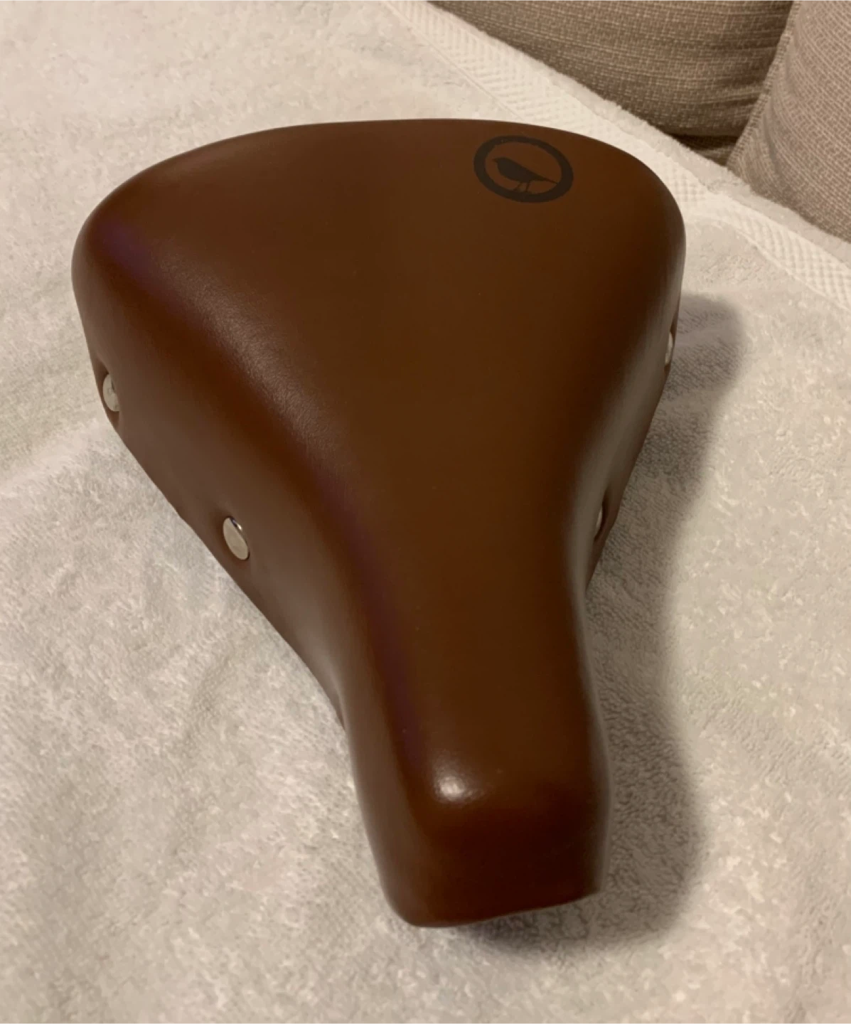 Brown Bicycle Saddle