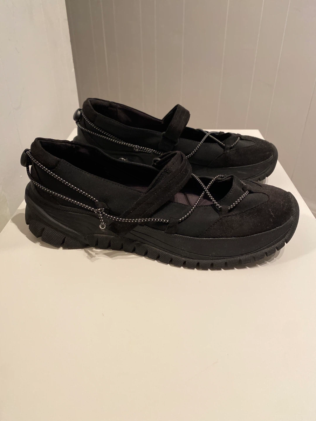Zara Black Platform Mary Janes - Size 41 - photo 2
