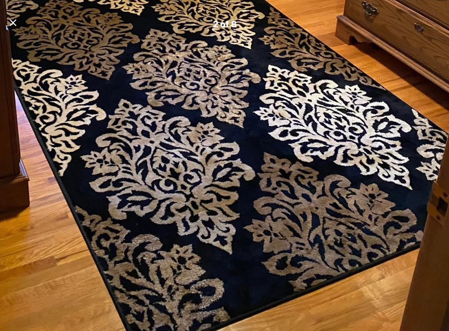 NEW/Unused Superior Carrera Danvers Black Rug - 5x8