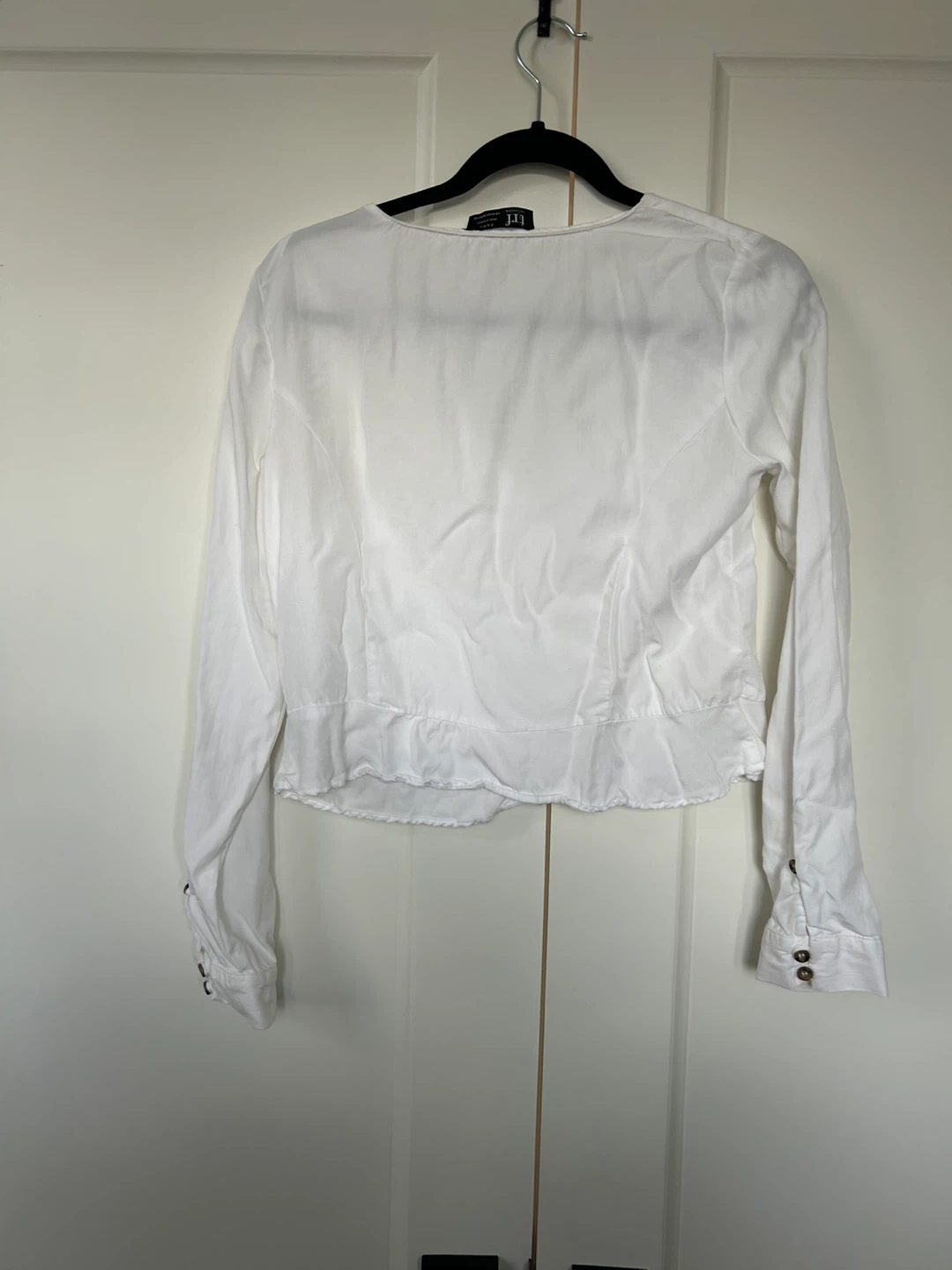 Zara White Blouse - Size M - photo 3