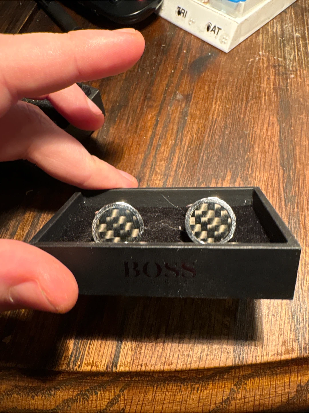 Hugo Boss Cufflinks with Box