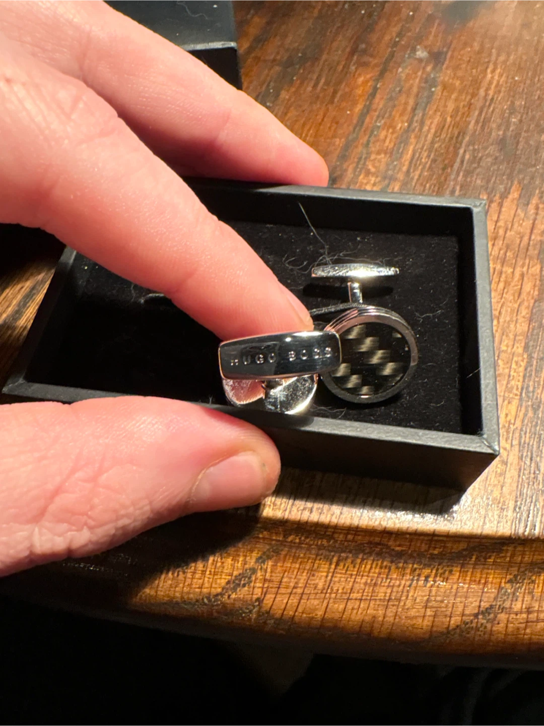Hugo Boss Cufflinks with Box - photo 2