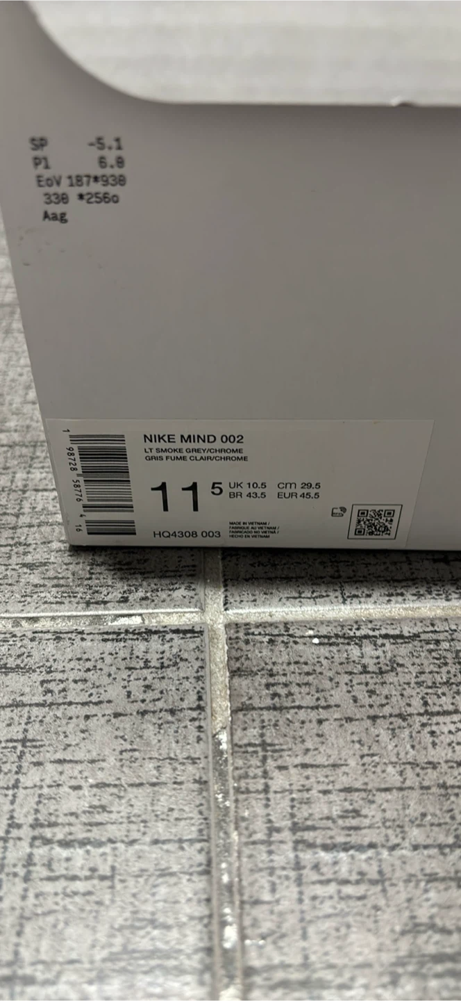 Nike Mind 002 Light Smoke Grey (Size 11.5) - photo 3