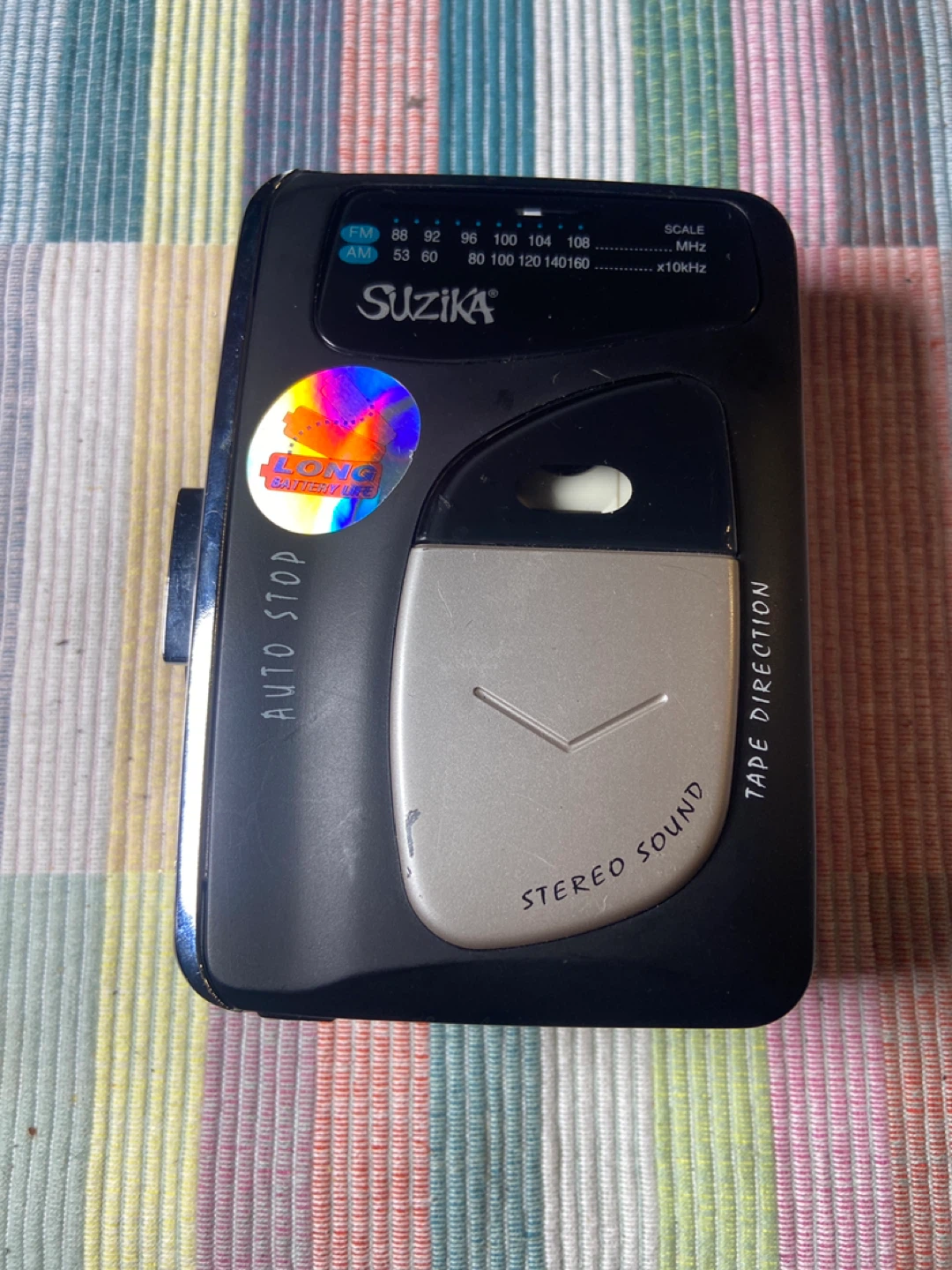 Vintage cassette player