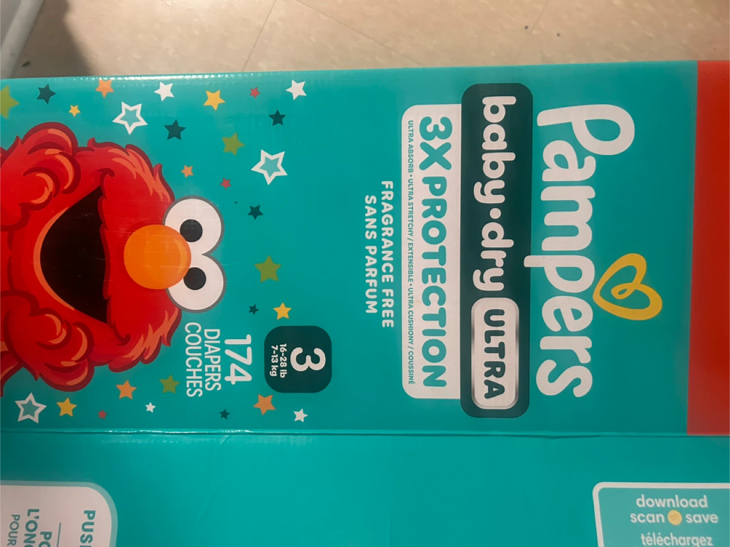 Pampers Baby Dry Ultra Diapers - Size 3
