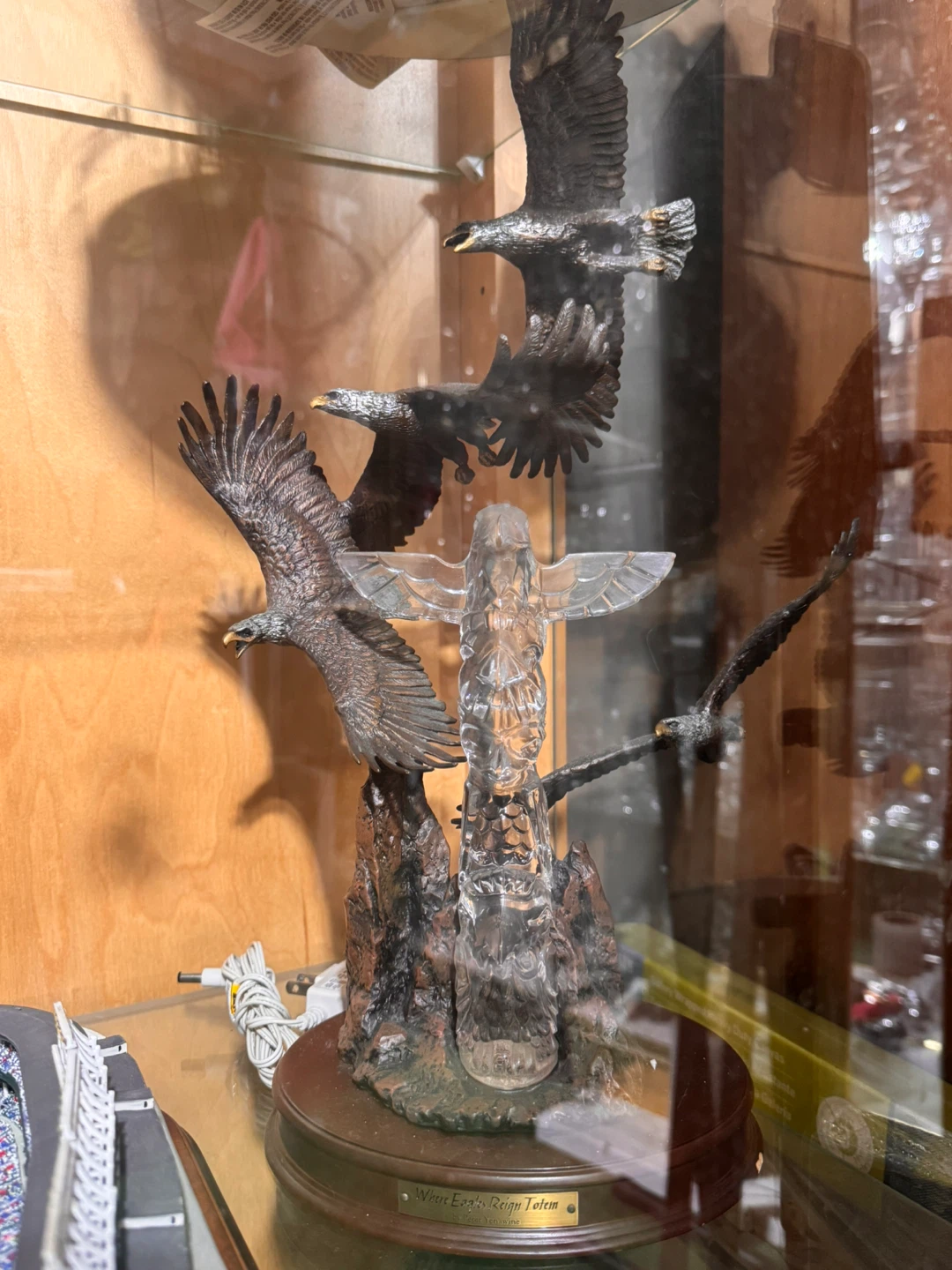Eagle Sculpture Figurines (3) 🥕