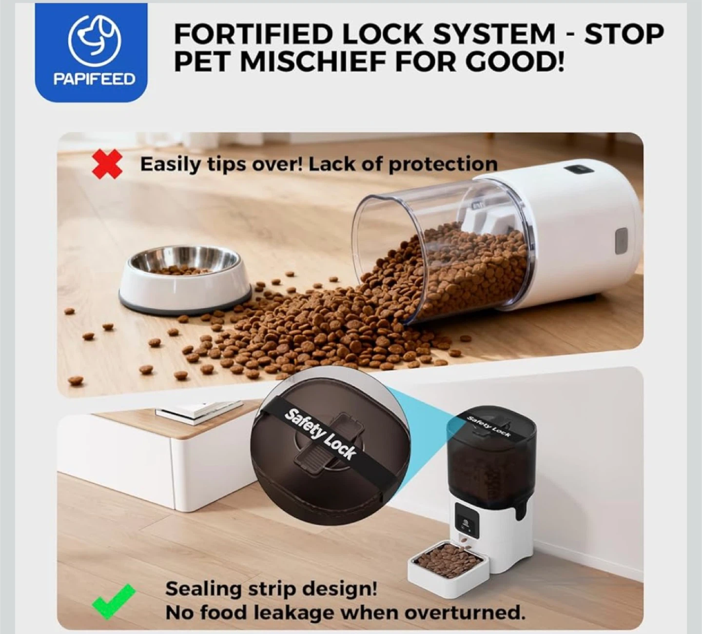 Papifeed Automatic Pet Feeder - BRAND NEW 25Cups - photo 4