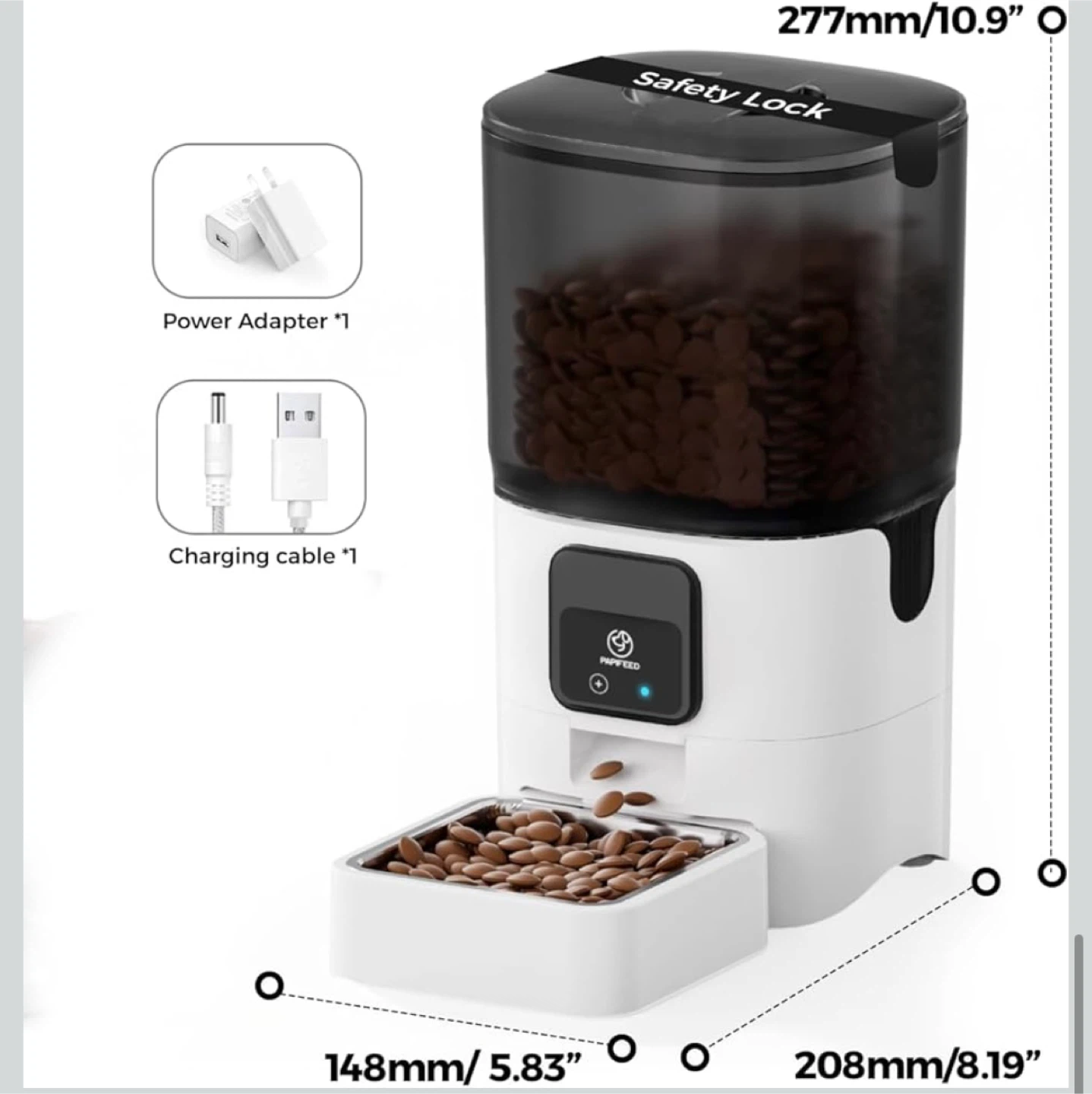 Papifeed Automatic Pet Feeder - BRAND NEW 25Cups - photo 2