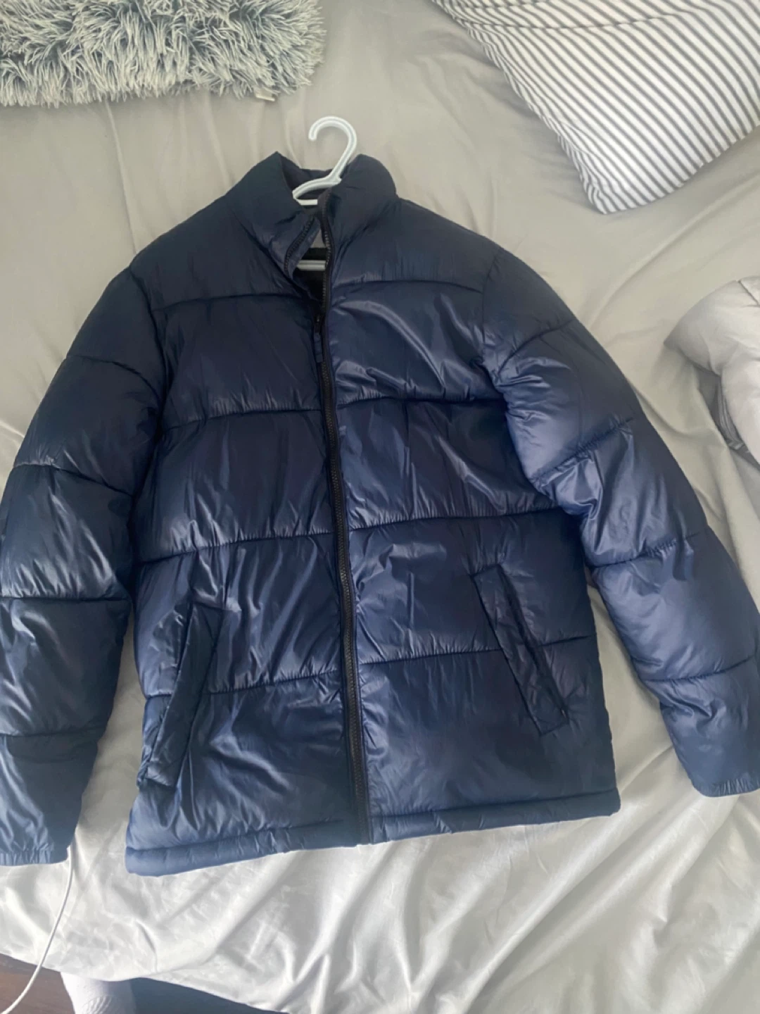 Blue Puffer Jacket
