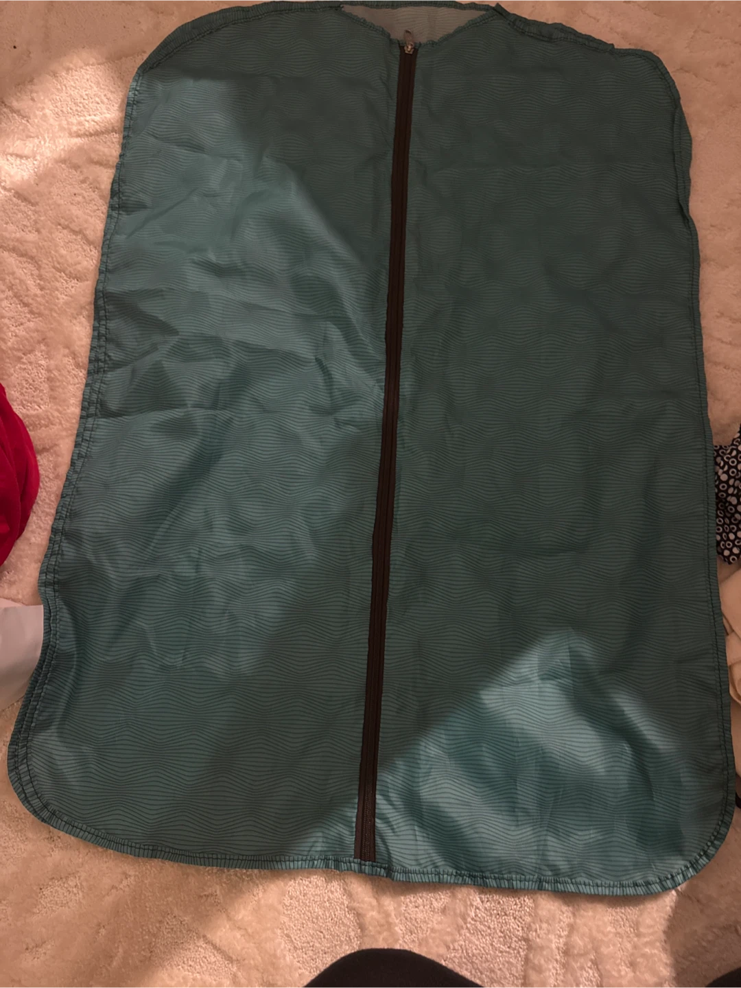 Teal Garment Bag