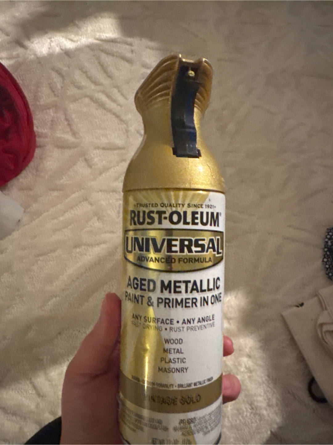 Rust-Oleum Universal Aged Metallic Spray Paint