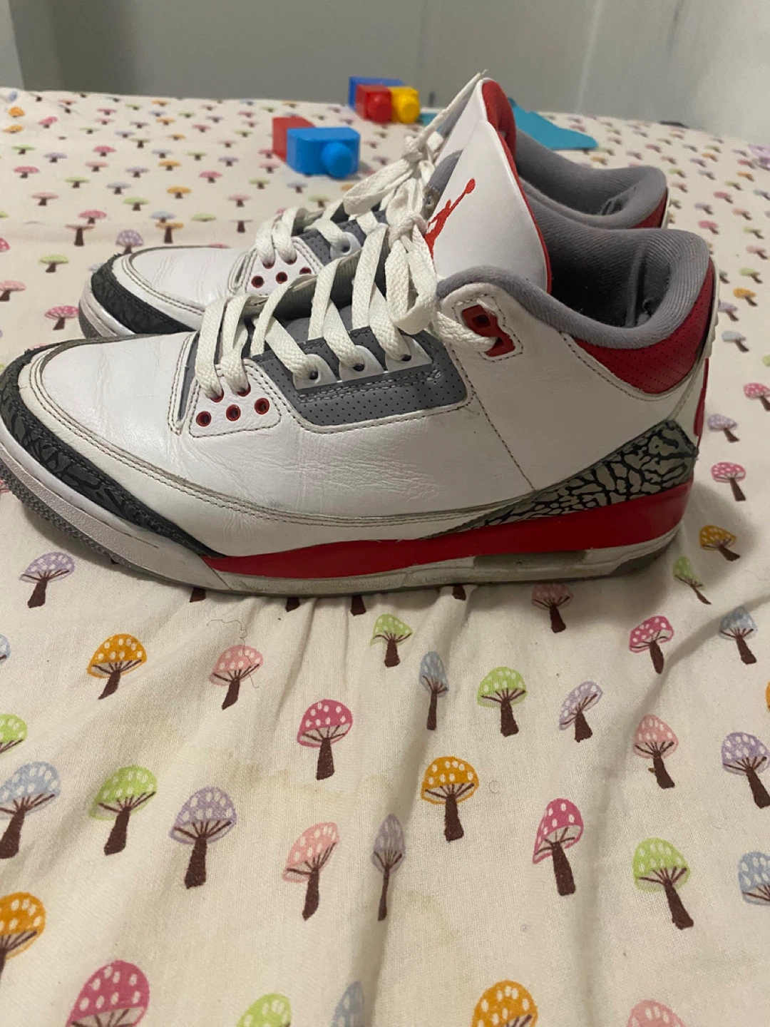 Nike Air Jordan 3 Retro White/Red - photo 3