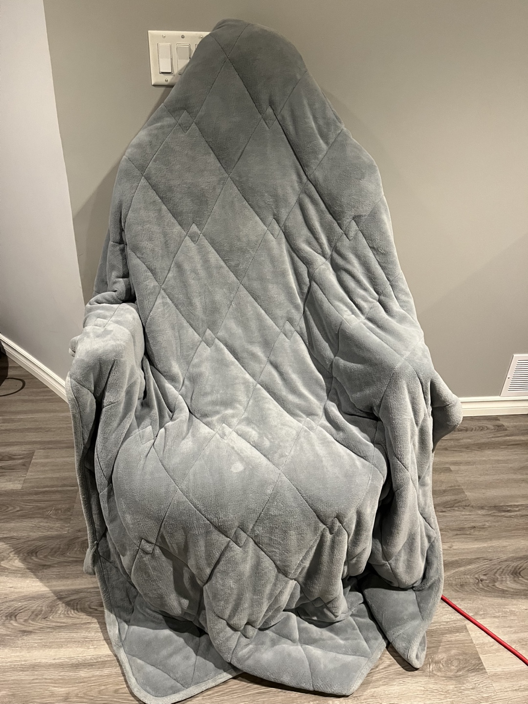 Gray Weighted Blanket - photo 2