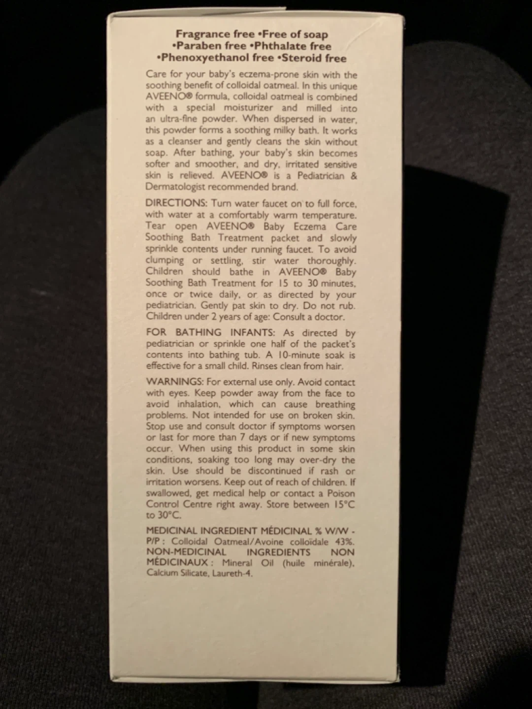 Aveeno Baby Eczema Care Soothing Bath Treatment - photo 2