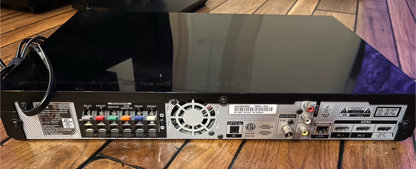 LG Home Theatre System - photo 3