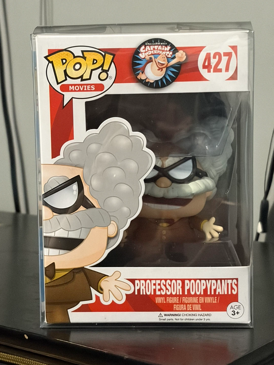 Funko Pop! Movies Captain Underpants Professor Poopypants 427